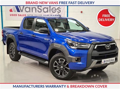 New Toyota Hilux Invincible X Double Cab 2.8 204PS Auto 2024 | Free UK ...