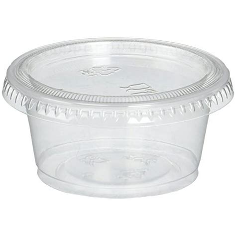 COMFY PACKAGE 2 oz. Plastic Disposable Portion Cups, Jello Shot Cups ...