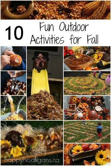 10 Fun Fall Activities for the Backyard - Happy Hooligans