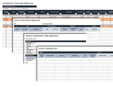 Free Google Sheets Inventory Templates | Smartsheet