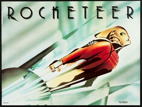 THE ROCKETEER (1991) Original Teaser UK Quad Film Poster | Picture Palace Movie Posters