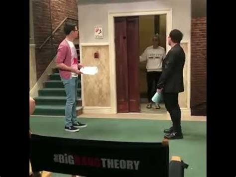 The Big Bang Theory Finale Episode - Behind the scenes Elevator scene ...