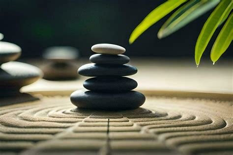 zen garden, zen garden, zen garden, zen garden, zen garden,. AI-Generated 33369604 Stock Photo ...