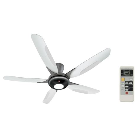 KDK CEILING FAN LED LAMP 150CM WITH 5 BLADES WITH REMOTE R60VW | COOLING & HEATING