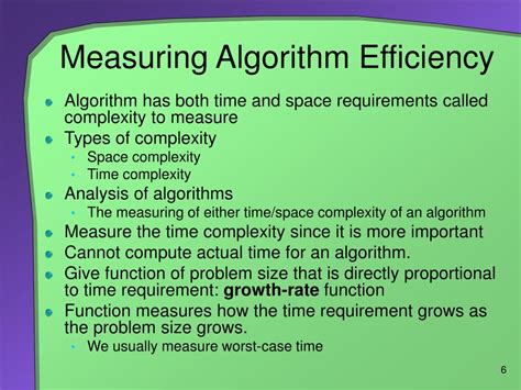 PPT - The Efficiency of Algorithms PowerPoint Presentation, free ...