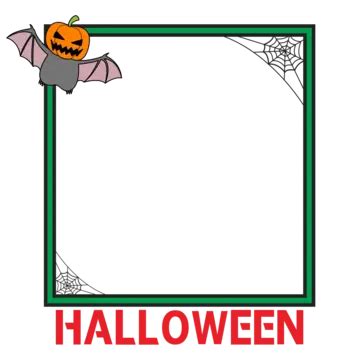 Halloween Frames Vector, Halloween, Decoration, October PNG and Vector with Transparent ...