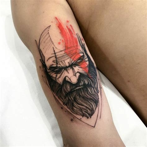 101 Best Kratos Tattoo Ideas You Have To See To Believe!