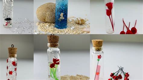 DIY 10 EASY STUNNING MINIATURE BOTTLE CRAFTS /DIY BOTTLE ART / PART 1 ...