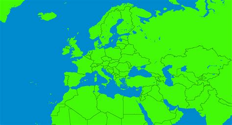 Image - Map of Europe (No Names)..png | TheFutureOfEuropes Wiki | Fandom powered by Wikia
