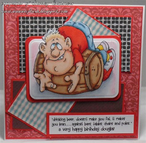 Cards for men: Challenge 17 - Funny Birthday