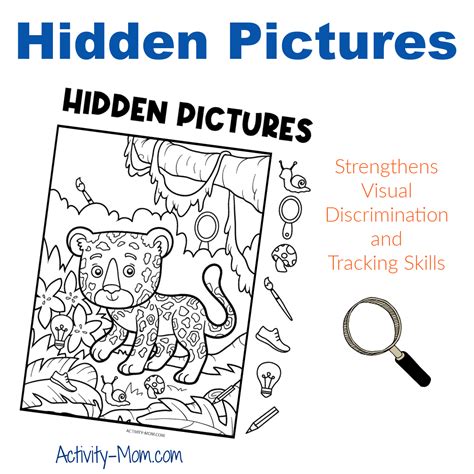 Hidden Pictures For Kids To Print