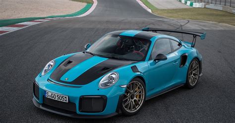 Blue Porsche Gt3 Rs Wallpaper