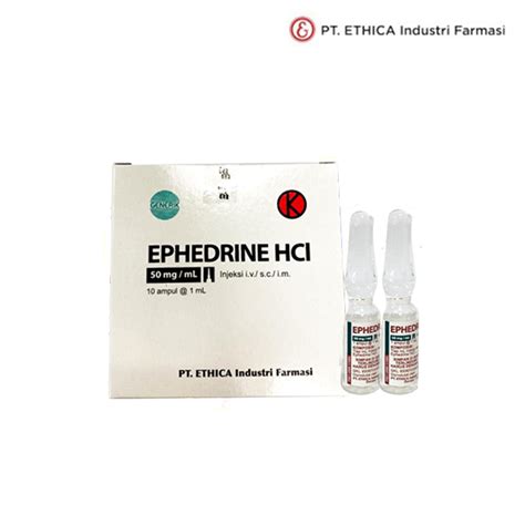 Ehpedrine HCI – PT Pyridam Farma Tbk.