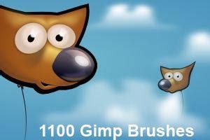 1000+ FREE High Resolution GIMP Brushes - noupe