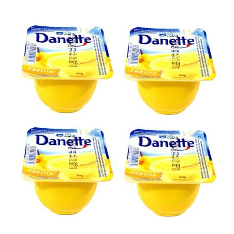 Danette Vanilla Pudding 4 x 90 g | توصيل Taw9eel.com