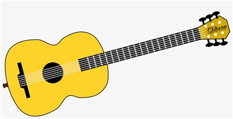 Clipart Guitar - Different String Instruments Clipart Transparent PNG - 2400x1115 - Free ...