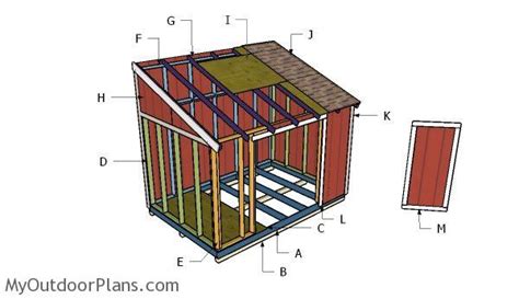 Lean to Shed Roof Plans | MyOutdoorPlans