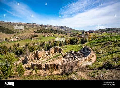 Algeria, Djemila City, Roman ruins of Djemila City, UNESCO, W.H ...