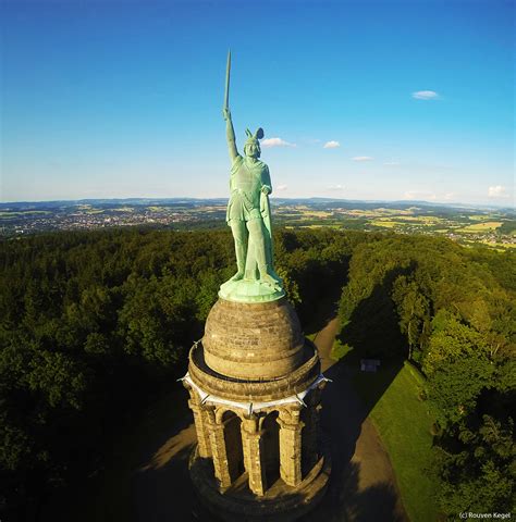 Hermannsdenkmal Detmold | Dronestagram