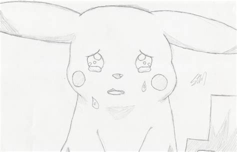 Sad Pikachu by sycolution on DeviantArt