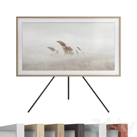 Samsung Class The Frame ArtMode QLED 4K HDR Smart TV (2020) 3D Model - 3DSKY Decor Helper