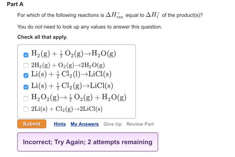 Solved For which of the following reactions is delta H | Chegg.com