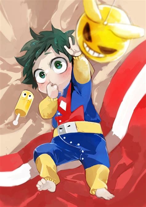 Midoriya as a baby Buko No Hero Academia, My Hero Academia Memes, Hero Academia Characters, My ...