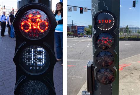 Nifty new bike signal added to Broadway/Williams intersection ...