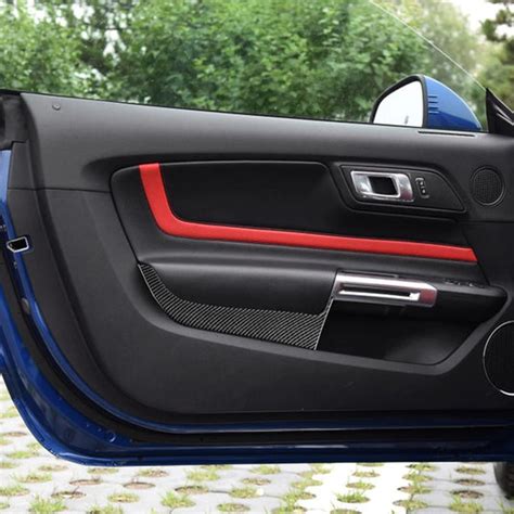 Ford Mustang (2015-2023) Carbon Fiber Front/Rear Door Panel Trim – FSPE