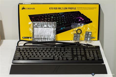 CORSAIR K70 RGB MK.2 LOW PROFILE Gaming Keyboard Review