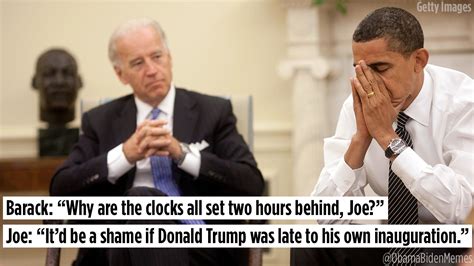 Hilarious memes imagine Joe Biden pranking incoming President Trump ...