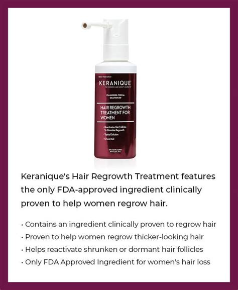 Keranique Hair Regrowth | Hair Growth Products For Women