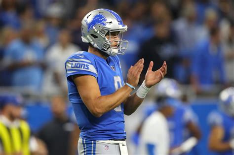 Detroit Lions; Matthew Stafford is a gunslinger once again