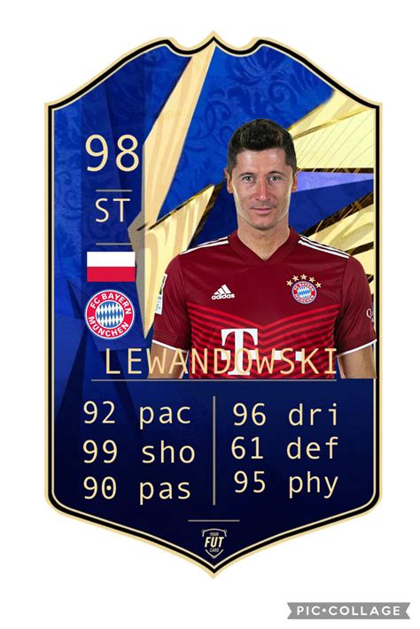 I made a custom TOTY lewandowski card (I know it’s not good) : r/Etorr