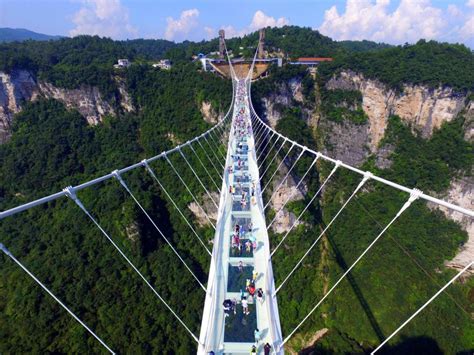 Vietnam's Golden Bridge to China's Hongyagu glass bridge - 8 amazing bridges of the world in ...