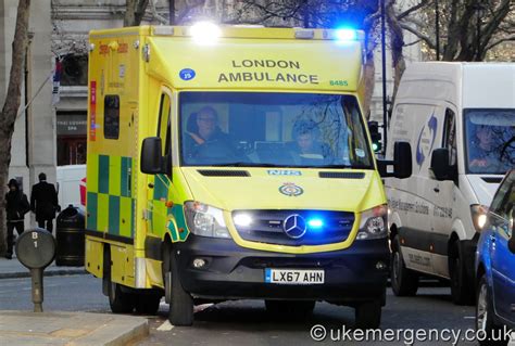 LX67 AHN London Ambulance Service Mercedes Sprinter | UK Emergency Vehicles