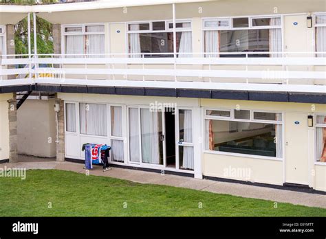 Chalets at Pontins Holiday Park, Camber Sands, Camber, East Sussex Stock Photo, Royalty Free ...