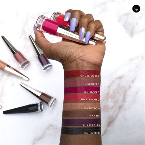 *NEW* Shades of Stunna Lip Paint- Fenty Beauty — Cocoa Swatches