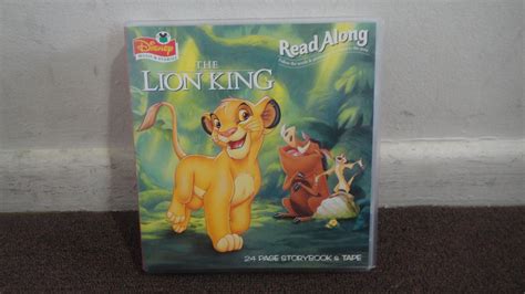 DISNEY'S The LION KING, Read Along book and Tape. Great condition. LOOK!!!