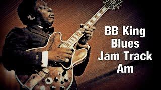 BB King Style Blues Backing Track in A Minor 105 bpm Chords - ChordU