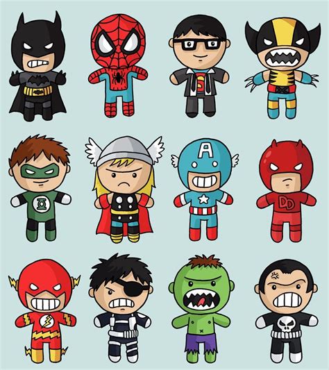 Cute Avengers Characters