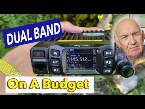 AnyTone AT 778UV Dual Band Ham Radio Transceiver Review - YouTube