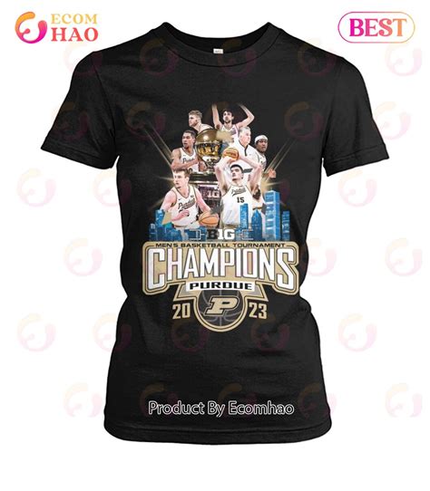 Big Men's Basketball Tournament Champions Purdue 2023 T-Shirt - Ecomhao ...