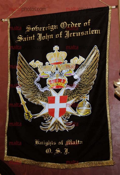 Knights of St John OSJ Crest Emblems - Malta Photos