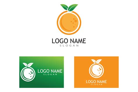 Orange Logo Design Vector Graphic by Redgraphic · Creative Fabrica