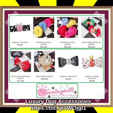 Luxury Dog Accessories – Wel Come To Our Blog Bloomingtails Dog Boutique