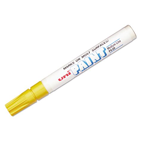 Sanford® uni®-Paint uni-Paint Marker, Medium Point, Yellow | National Everything Wholesale