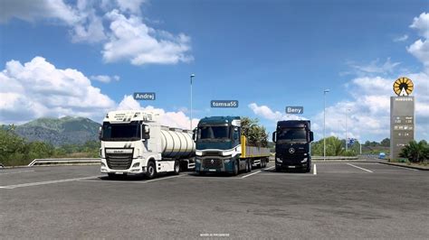 ETS 2 Multiplayer Mode Convoy Open Beta Launches - gamepressure.com