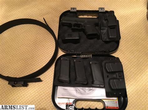 ARMSLIST - For Sale: Glock 36 and accessories