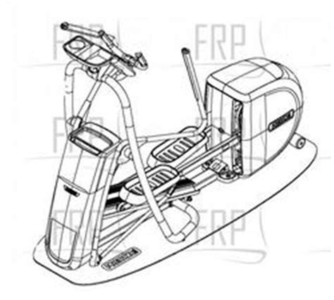 Precor Elliptical Parts Diagram